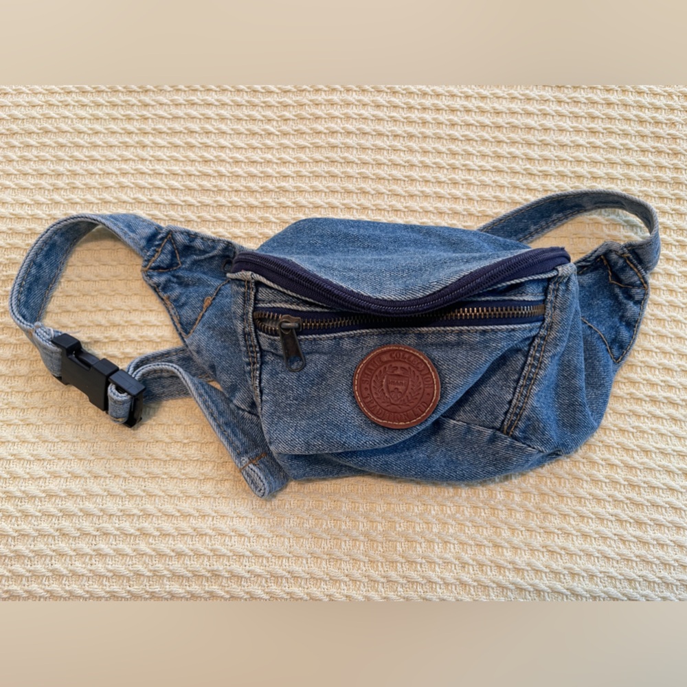 Shane Collection Traditions Ltd Vintage Denim Fanny Pack